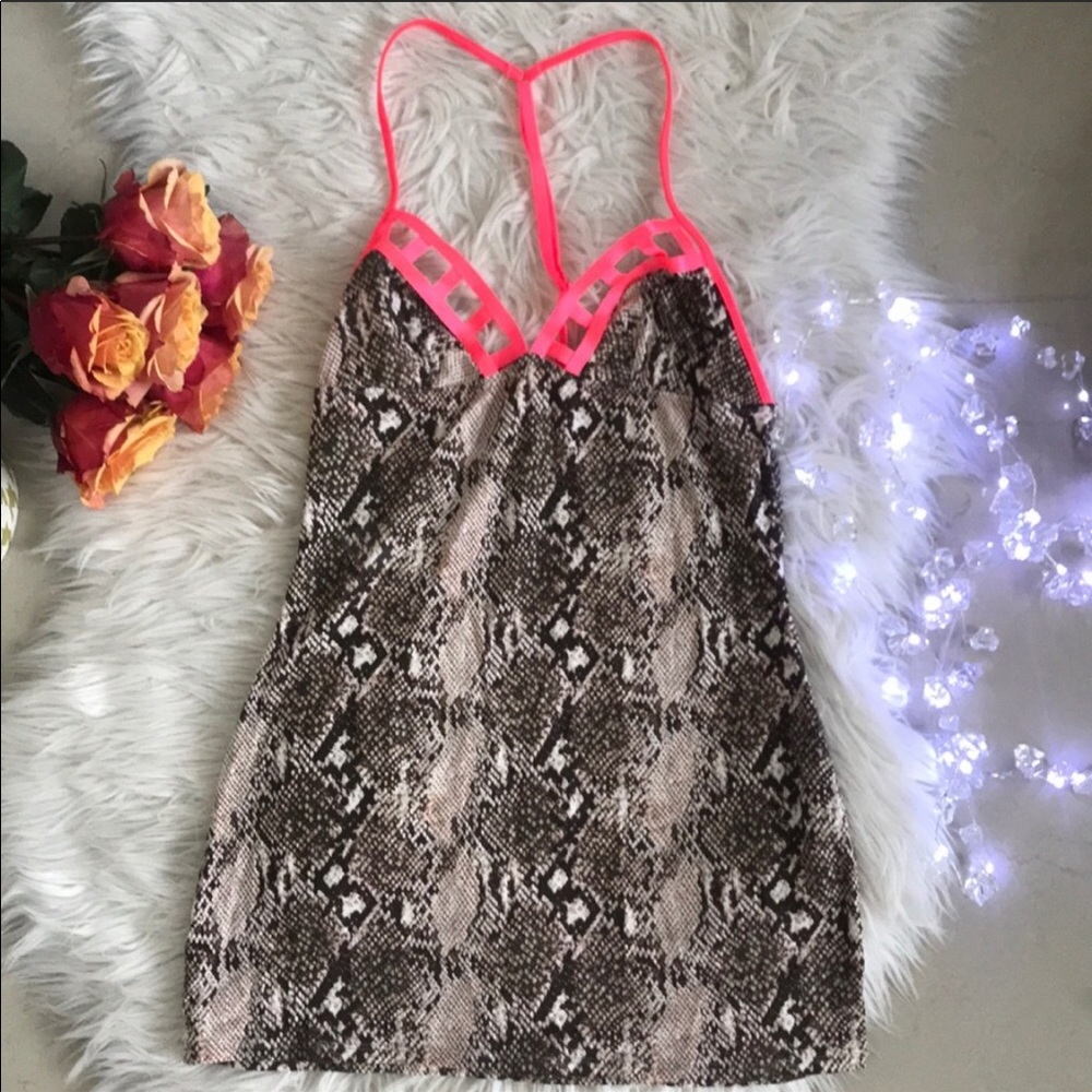 NWOT Beach Bunny Leopard Print Chemise